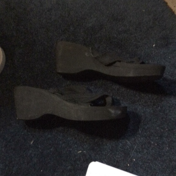 Personal Identity Wedge Sandals - Picture 2 of 3